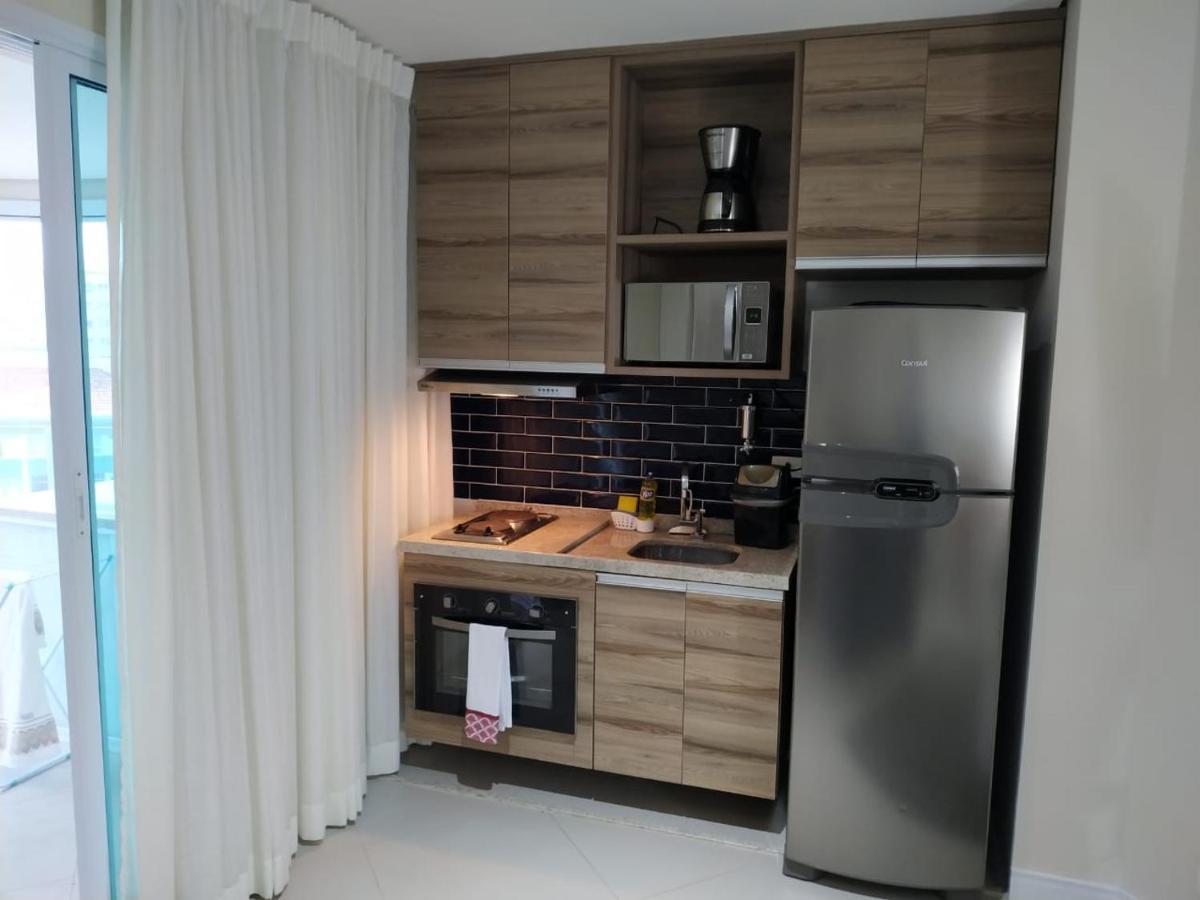 Estanconfor Praia Santos Ac Garagem Sacada Fechada Экстерьер фото